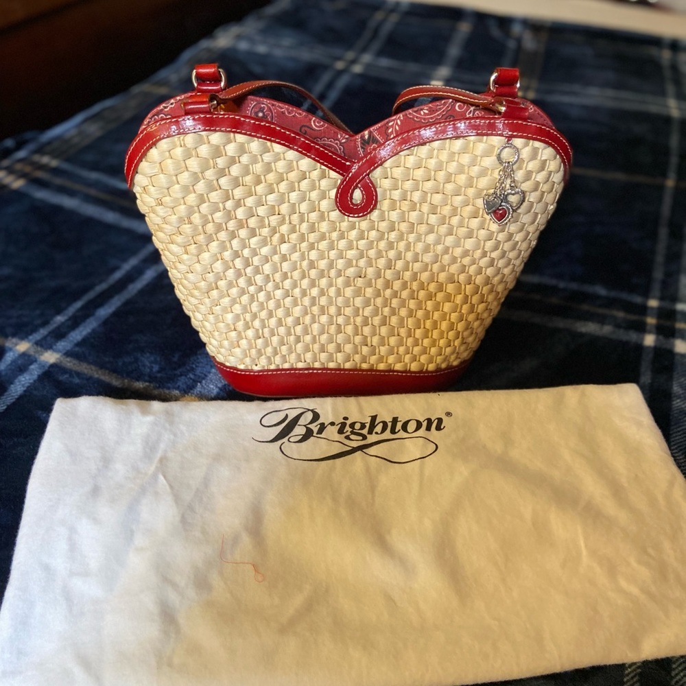 Brighton straw bag